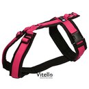 Anny-x harness for chest L Black Pink