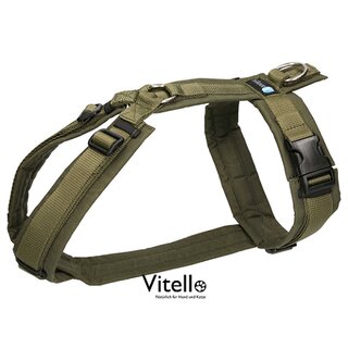 Anny-x harness for chest M in color Olive Olive