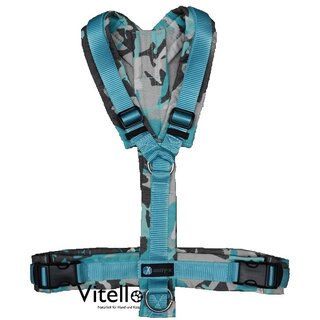 Anny-x Brustgeschirr M Camouflage / Eisblau